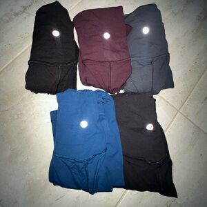 Lululemon align legging bundle x 5 items size 4
